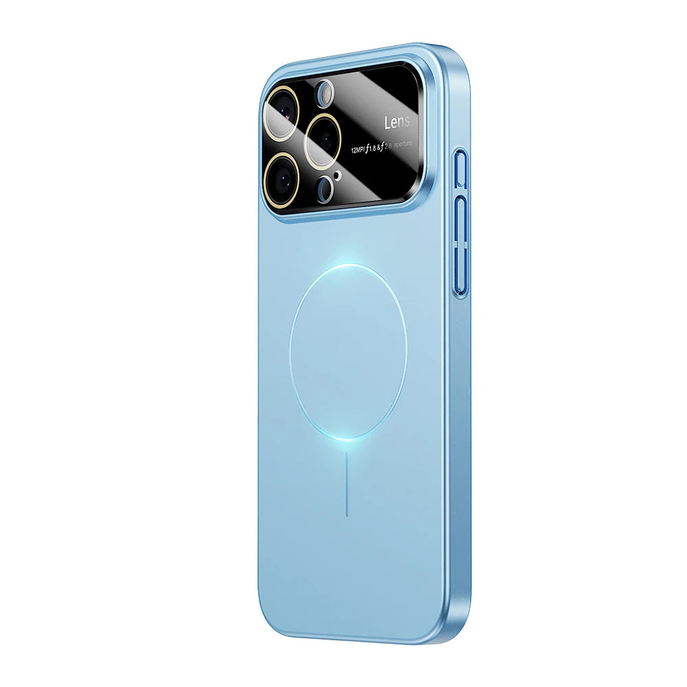 Luxuriöse MagSafe Hülle – Verstärkter Kameraschutz | iPhone 15, 16, 17 Pro Max