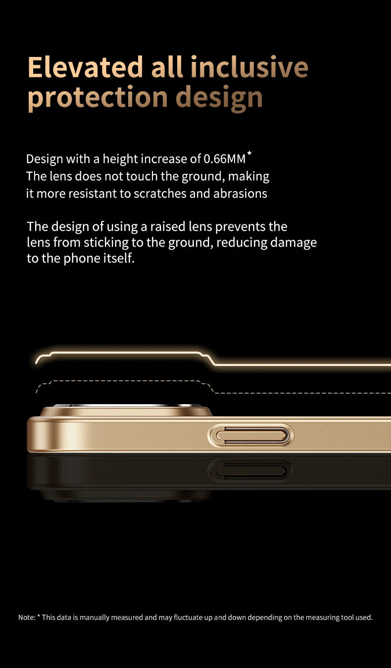 Coque MagSafe Luxe – Protection Caméra Renforcée | iPhone 15, 16, 17 Pro Max