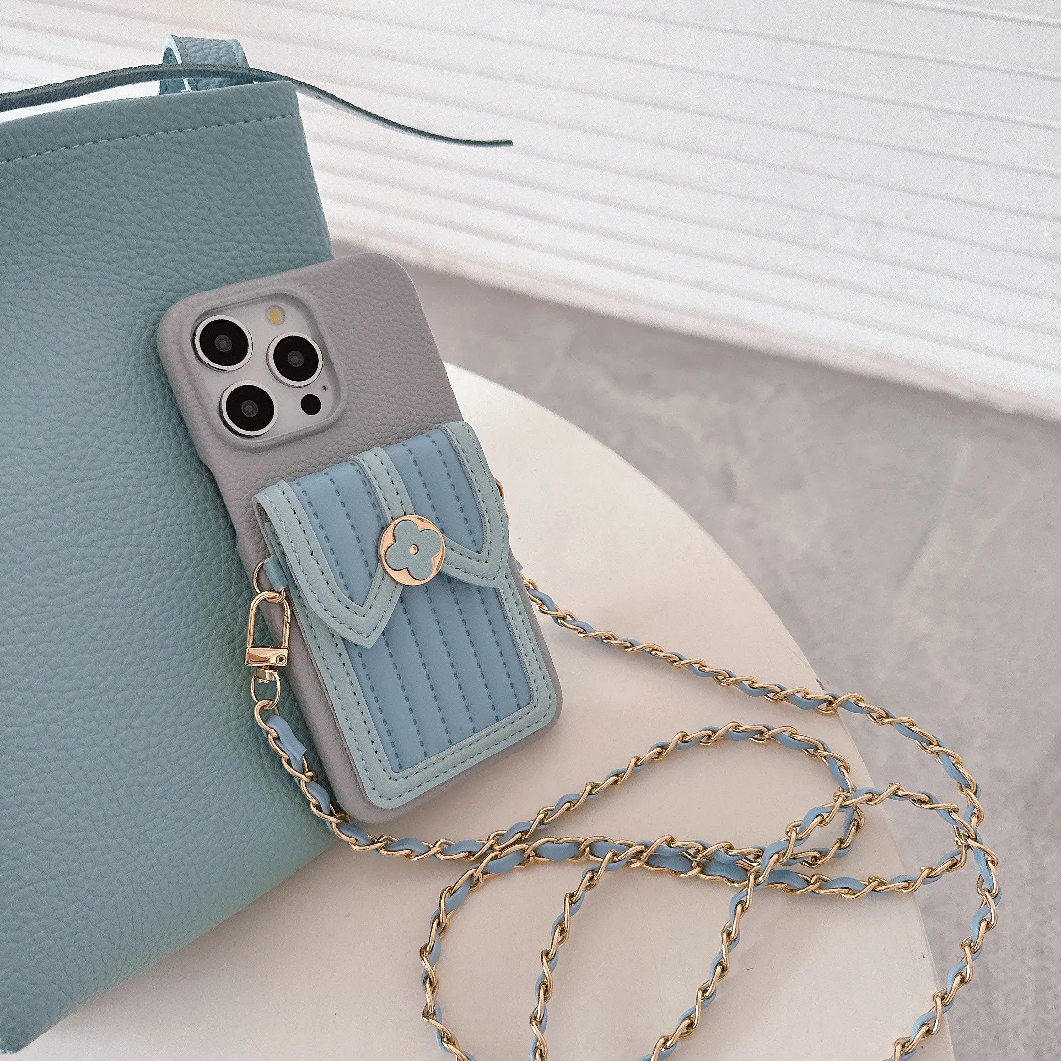 Crossbody Wallet with Card Holder Phone Case for IPhone 16 15 14 11 Pro Max 13 12 Mini XR XS Max PU Leather Prevention Cover