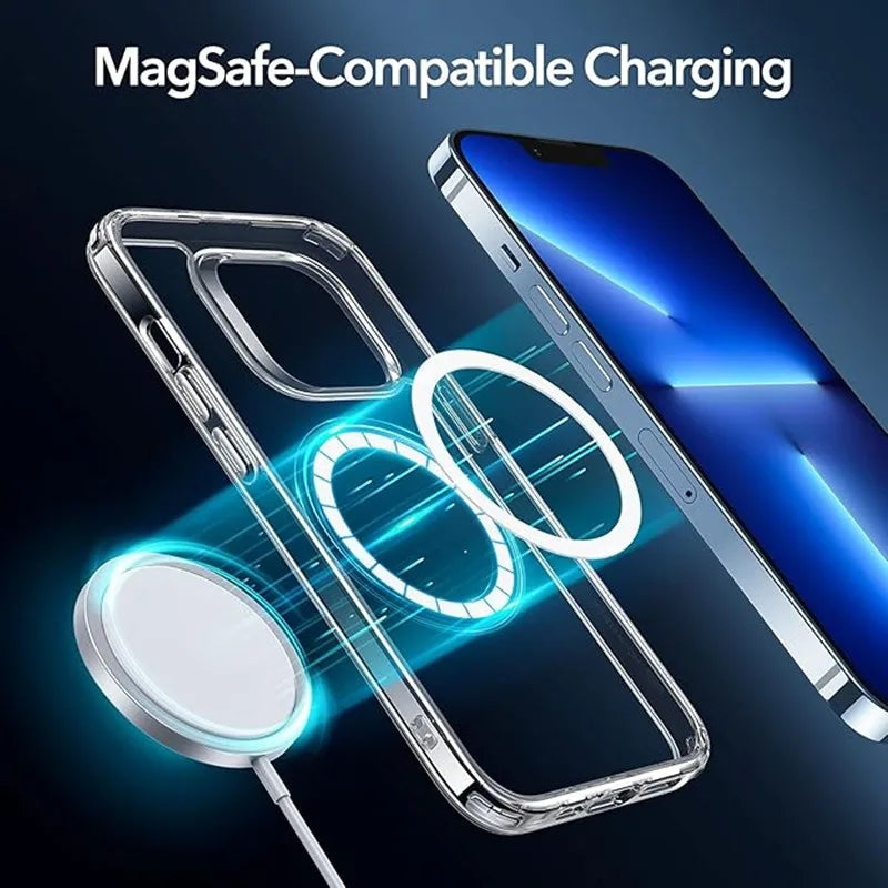 Magnetische transparente iPhone-Hülle – MagSafe-kompatibel