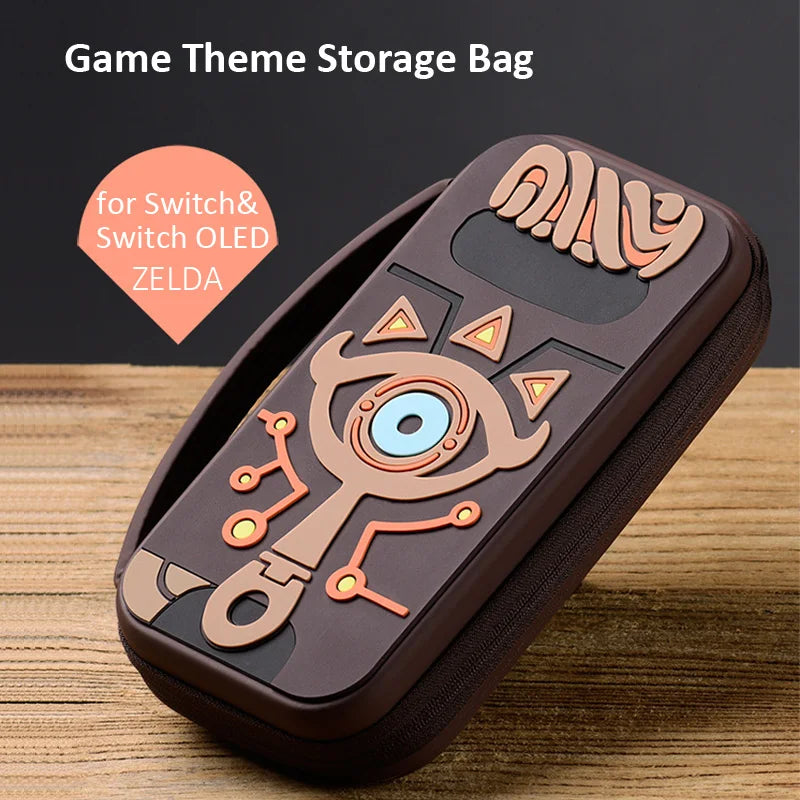 For NS Switch OLED Case Shell Cover Skin ZD Portable Waterproof Hard Protective Storage Bag For NS Switch Game Accessories