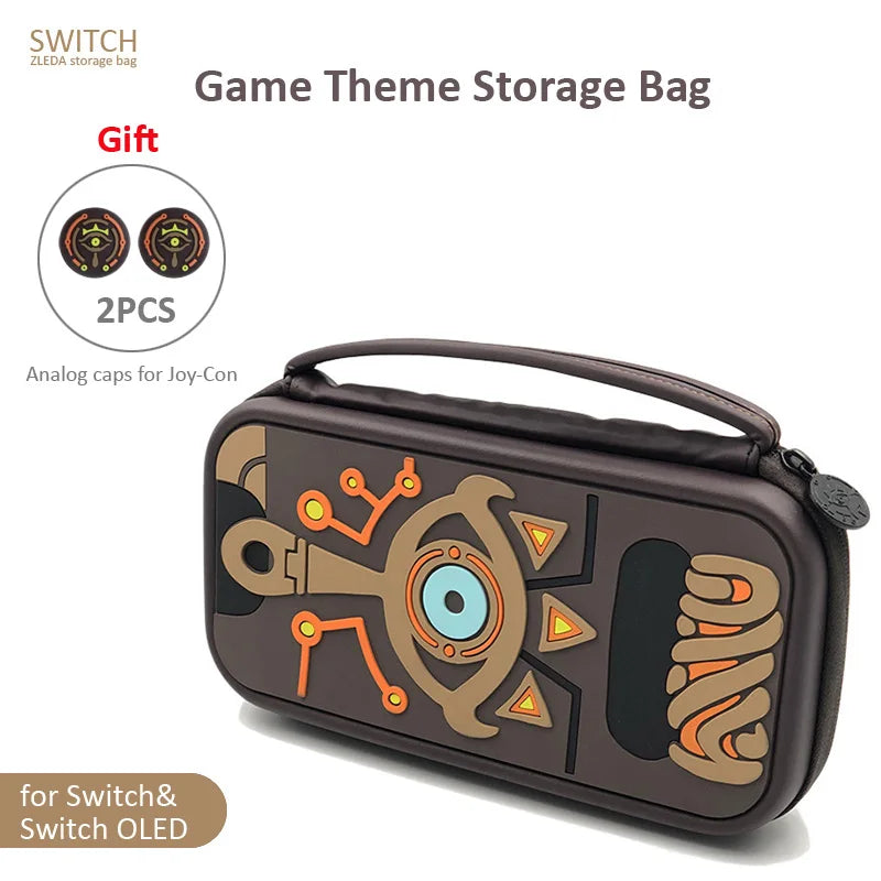 For NS Switch OLED Case Shell Cover Skin ZD Portable Waterproof Hard Protective Storage Bag For NS Switch Game Accessories