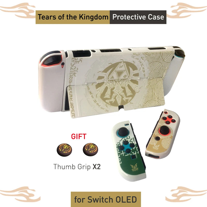 For NS Switch OLED Case Shell Cover Skin ZD Portable Waterproof Hard Protective Storage Bag For NS Switch Game Accessories