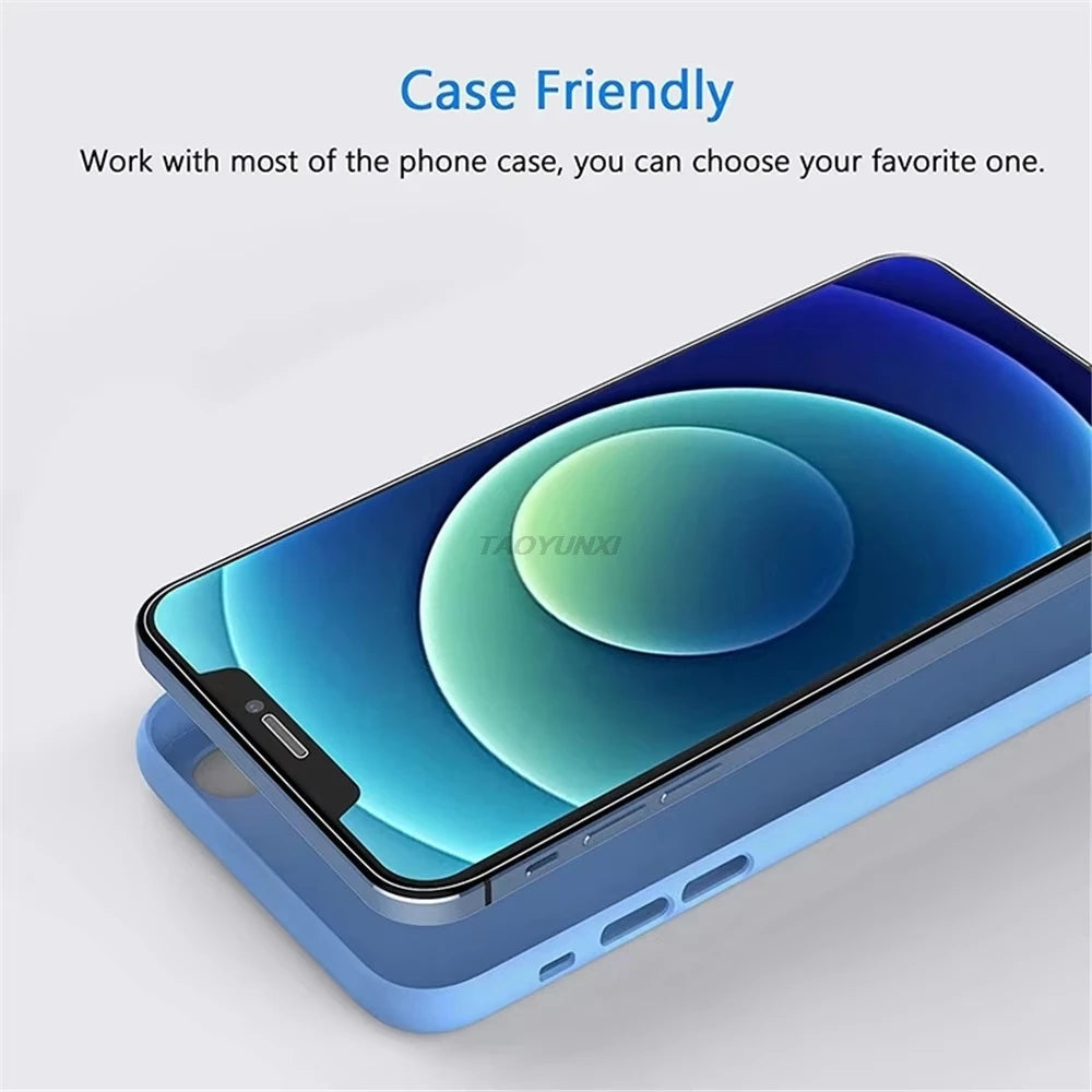 1-4Pcs Protective Glass For iPhone 17 16 Pro 18 15 14 13 12 11 XR X XS Max Screen Protector For iPhone 7 8 Plus 12 13 Mini Glass