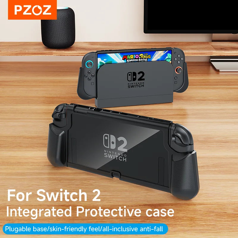 PZOZ For Nitendo Switch 2 OLED case protection switch2 shell Protective dock cover carrying case Storage bag accessories