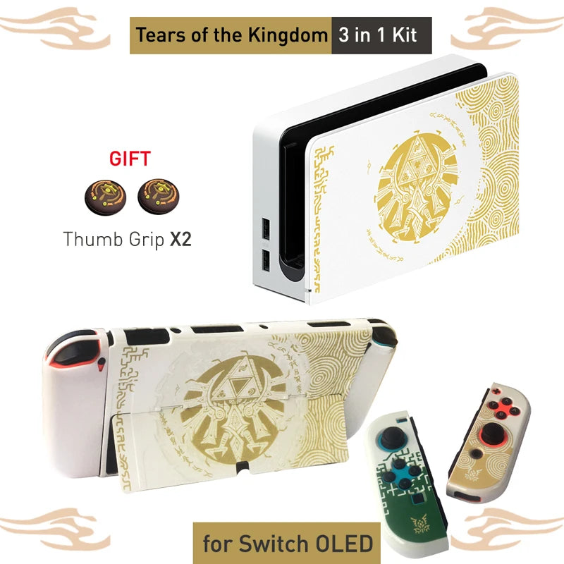 For NS Switch OLED Case Shell Cover Skin ZD Portable Waterproof Hard Protective Storage Bag For NS Switch Game Accessories