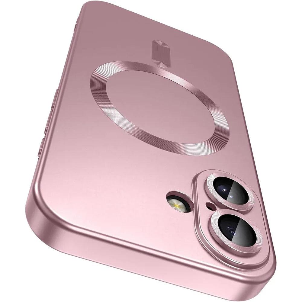 For Magsafe Magnetic Wireless Charge Phone Cases For iPhone 17 Air 16 15 14 13 12 11 Pro Max Case Camera Back Cover Accessories