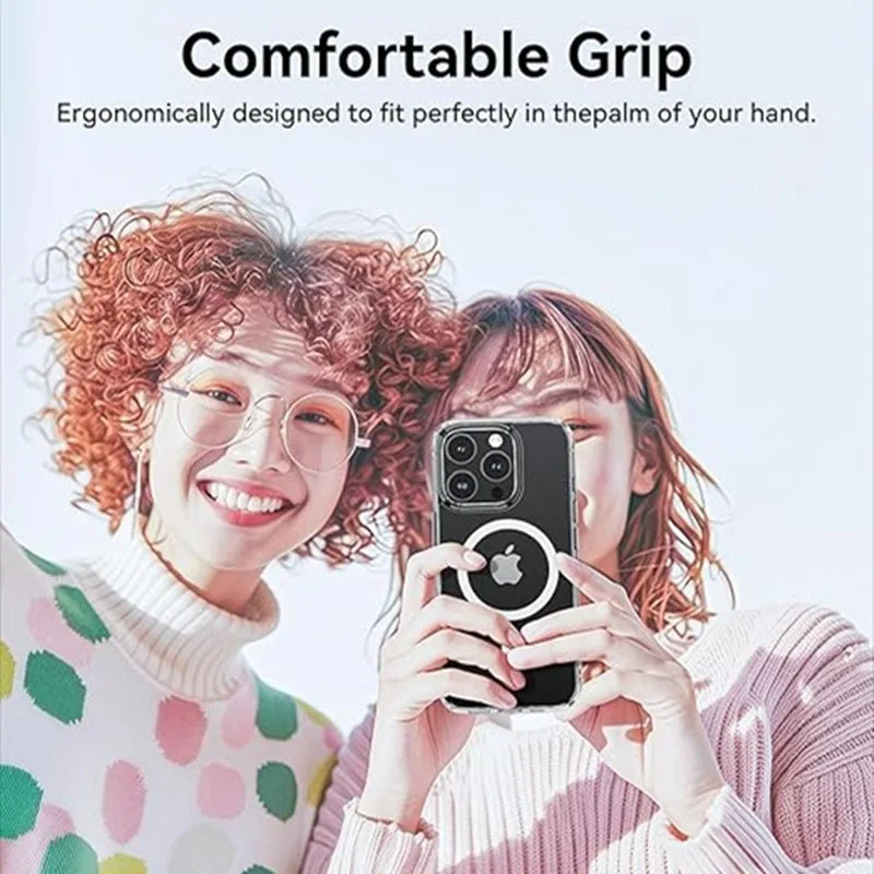 Magnetische transparente iPhone-Hülle – MagSafe-kompatibel