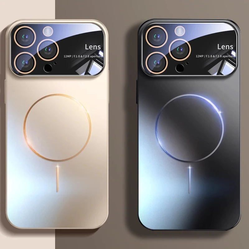 Coque MagSafe Luxe – Protection Caméra Renforcée | iPhone 15, 16, 17 Pro Max