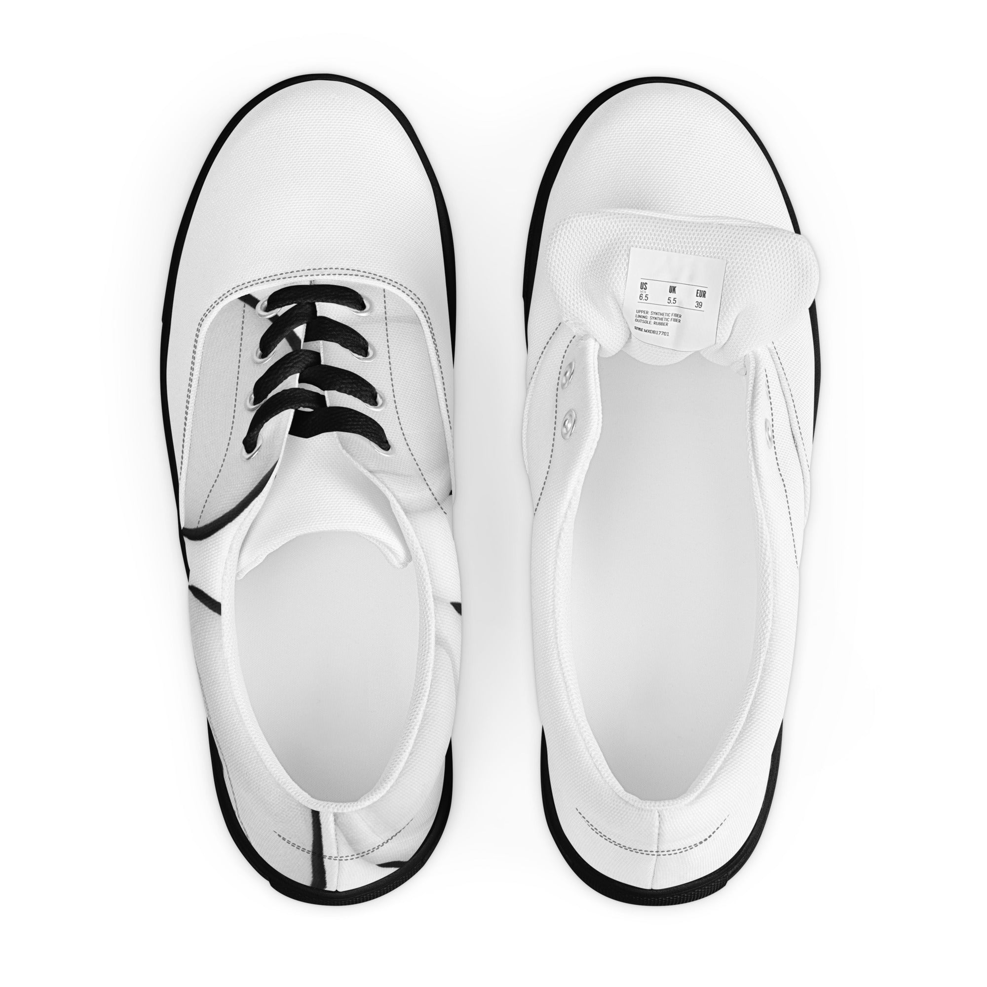 Men’s lace-up canvas shoes - ACCESSOIRES SMARTPHONE