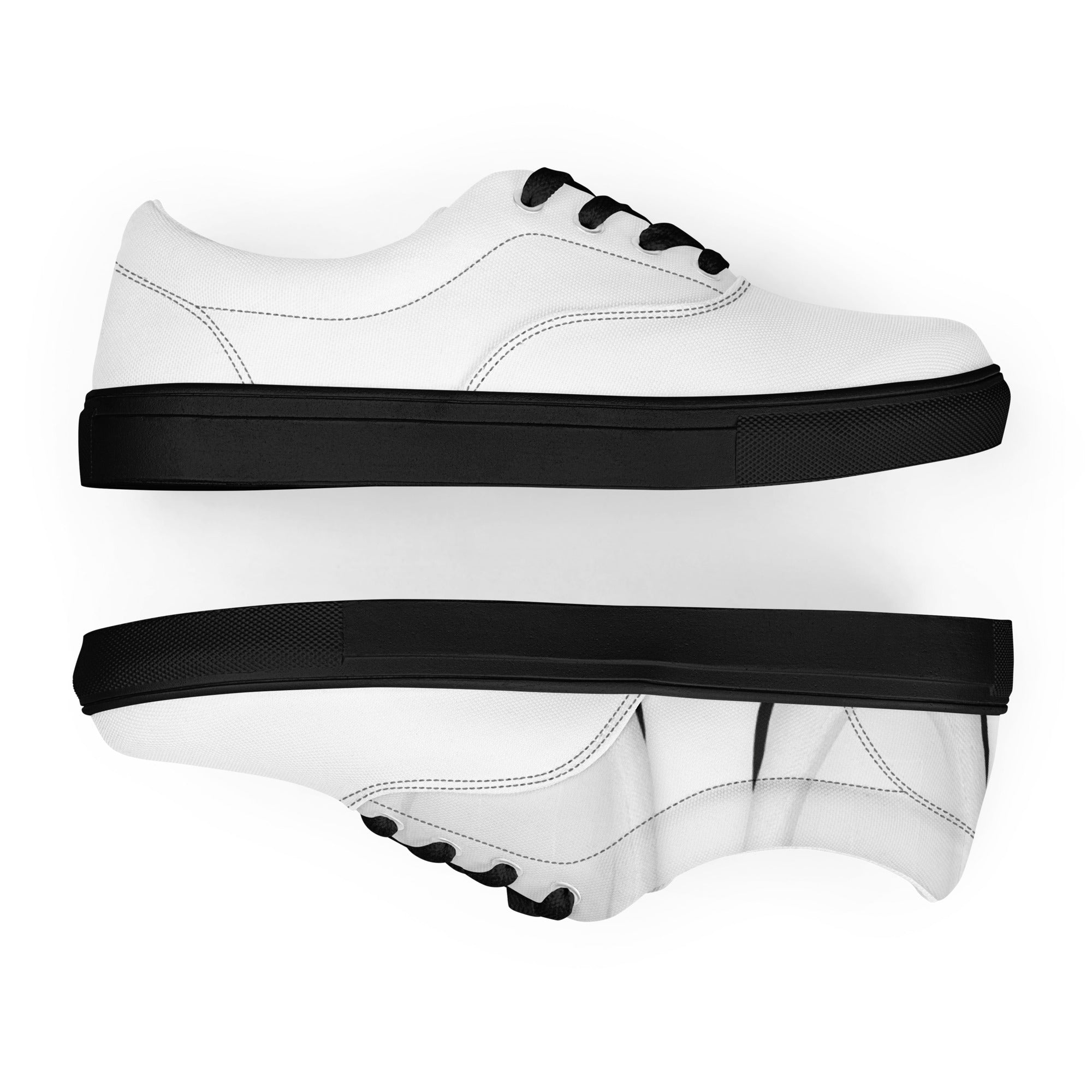 Men’s lace-up canvas shoes - ACCESSOIRES SMARTPHONE