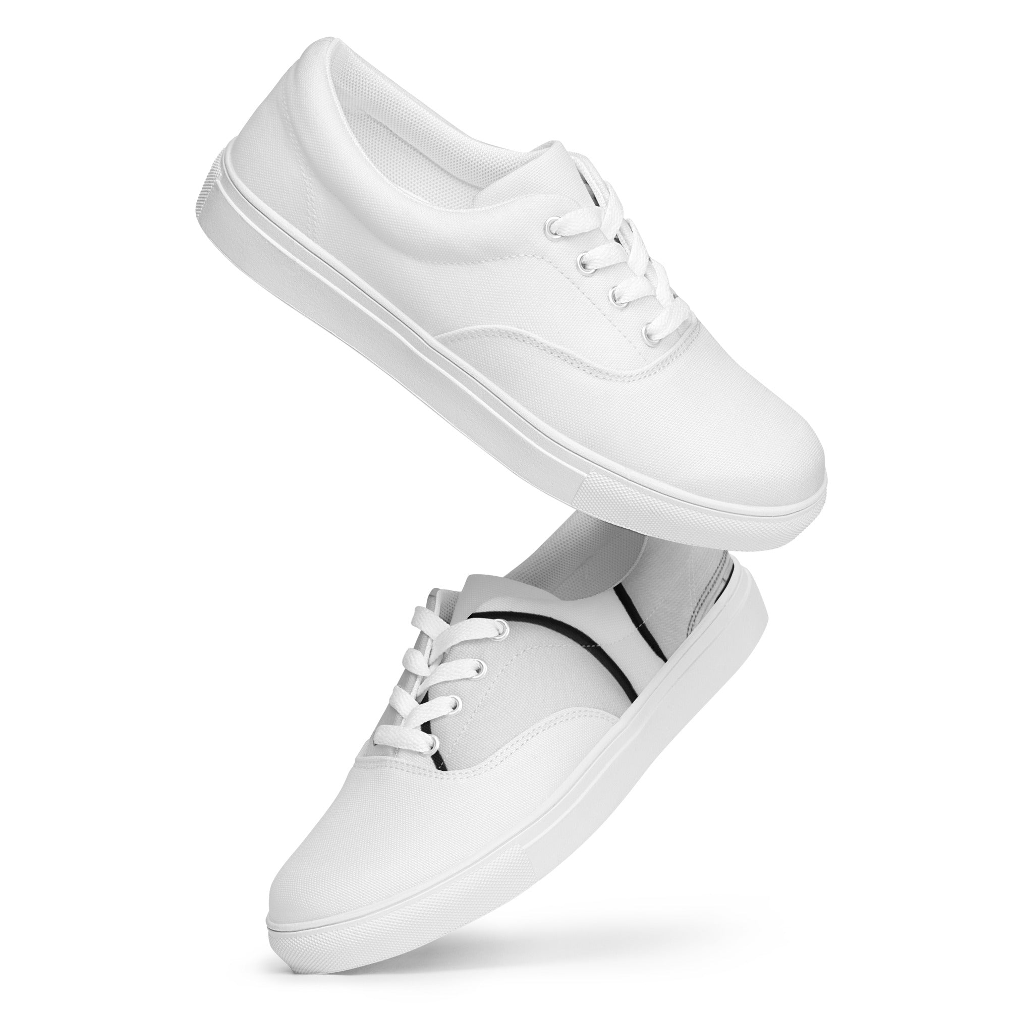 Men’s lace-up canvas shoes - ACCESSOIRES SMARTPHONE
